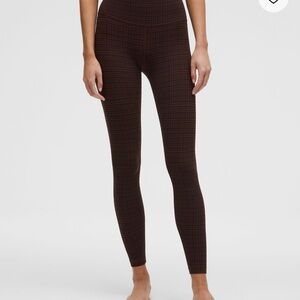 Lululemon Athletica Dark Brown Leggings